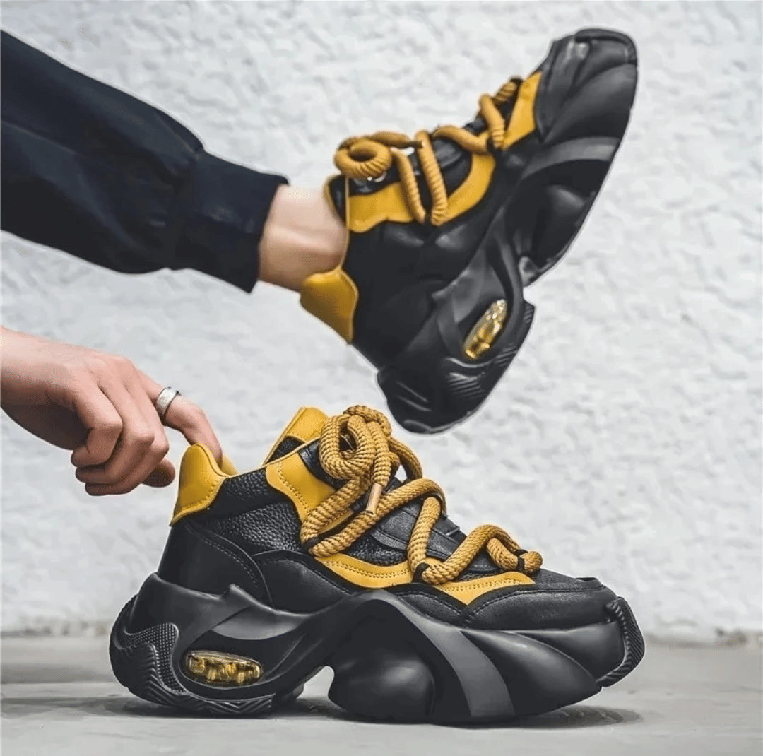     			Xtoon Rich Quality|Perfect Style|Decent Look|Comfortable Black Men's Sneakers