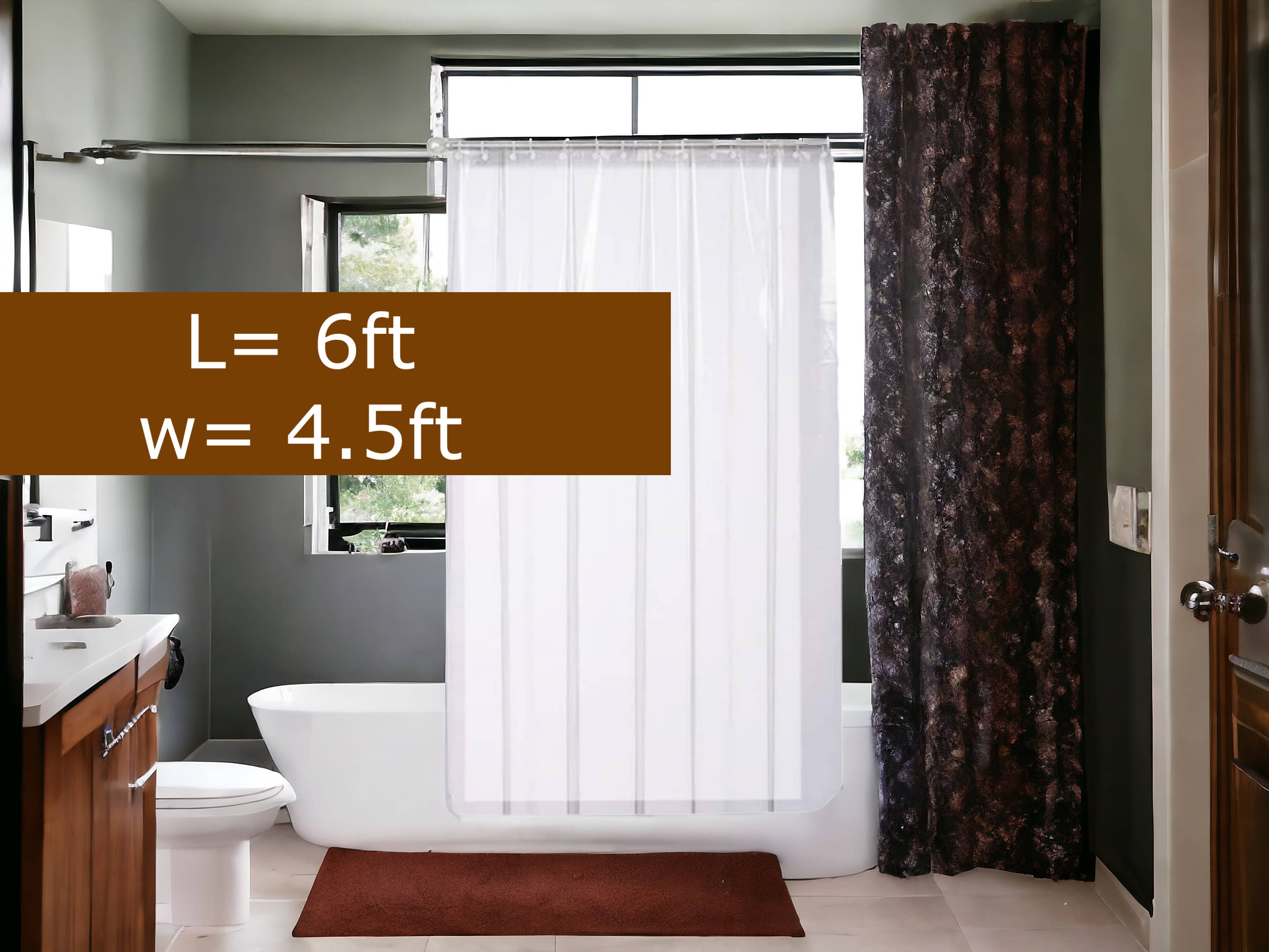 mopak decor Solid Semi-Transparent Eyelet Curtain 6 ft ( Pack of 2 ) - White mopak decor Solid Semi-Transparent Eyelet Curtain 6 ft ( Pack of 2 ) - White