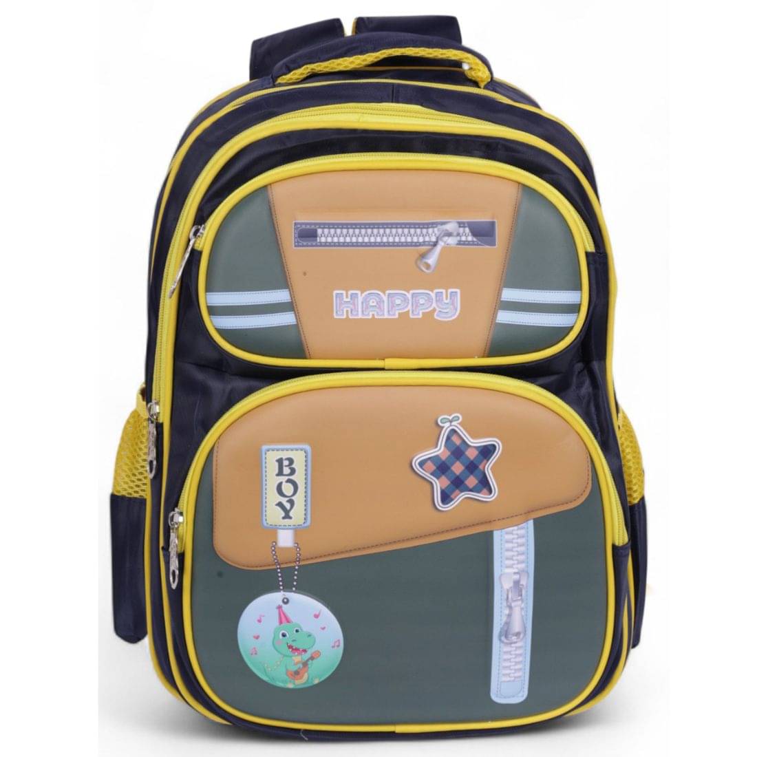 sagewear Yellow Polyester Backpack For Kids sagewear Yellow Polyester Backpack For Kids