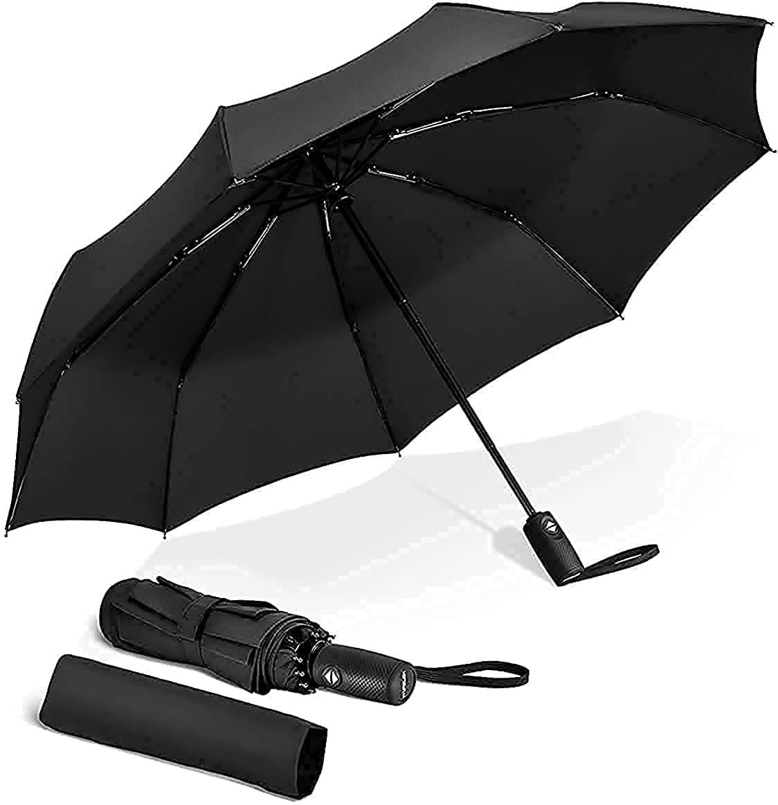 sakimo Black 3 Fold Umbrella sakimo Black 3 Fold Umbrella