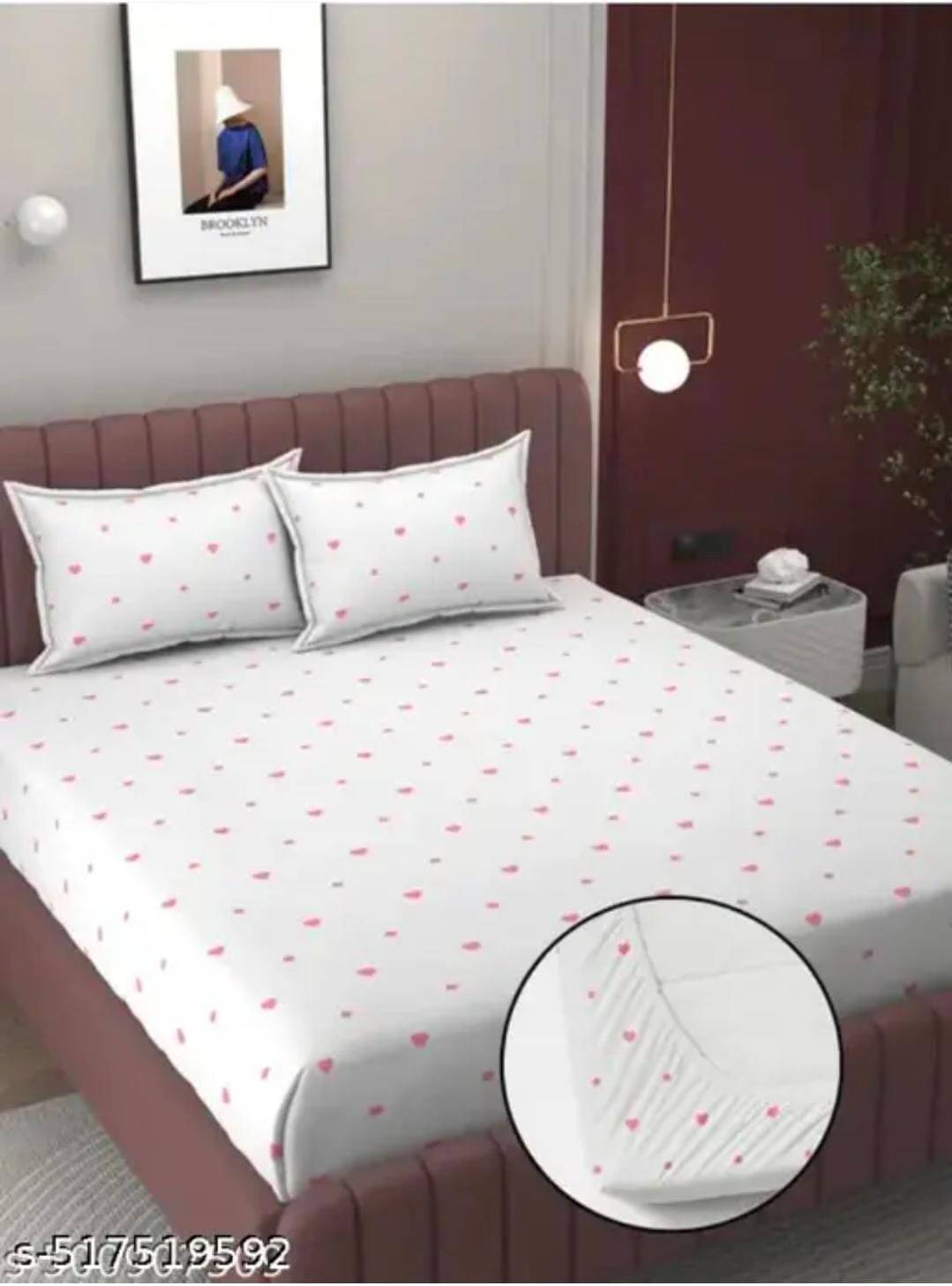 Aavya Microfibre Abstract Fitted ( Queen Size ) - Multi Aavya Microfibre Abstract Fitted ( Queen Size ) - Multi