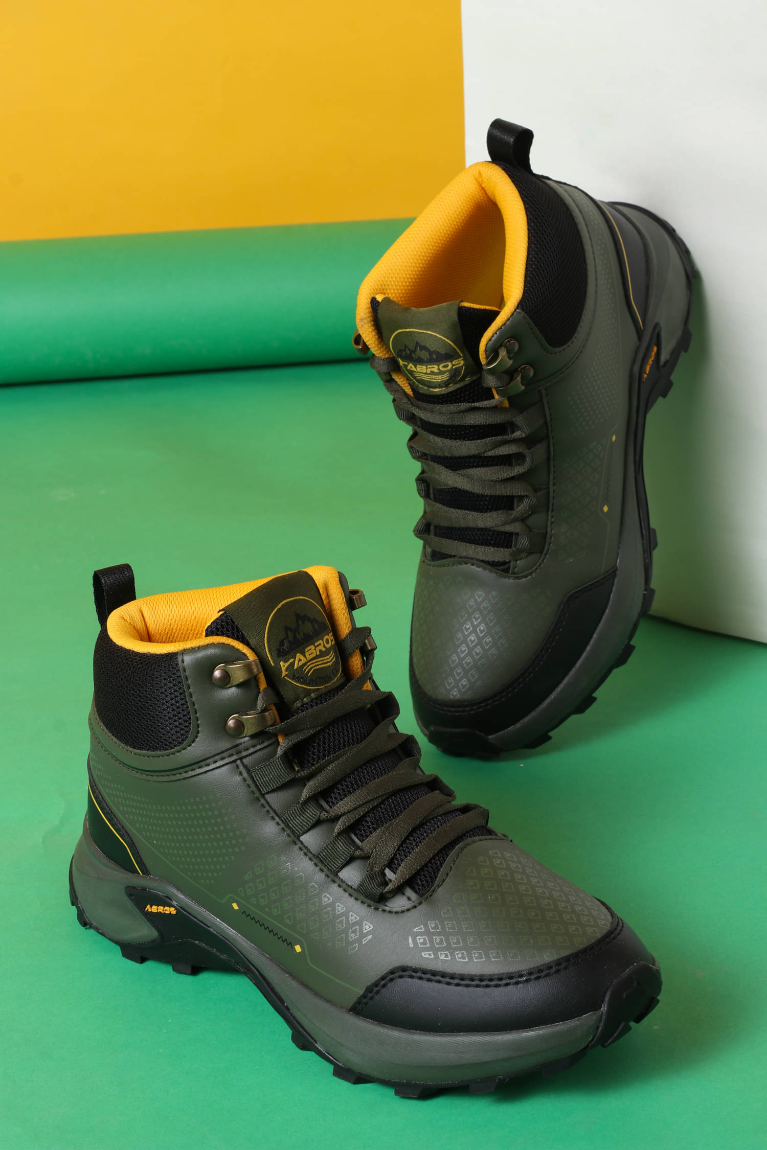    			Abros RAPTOR Olive Hiking Shoes