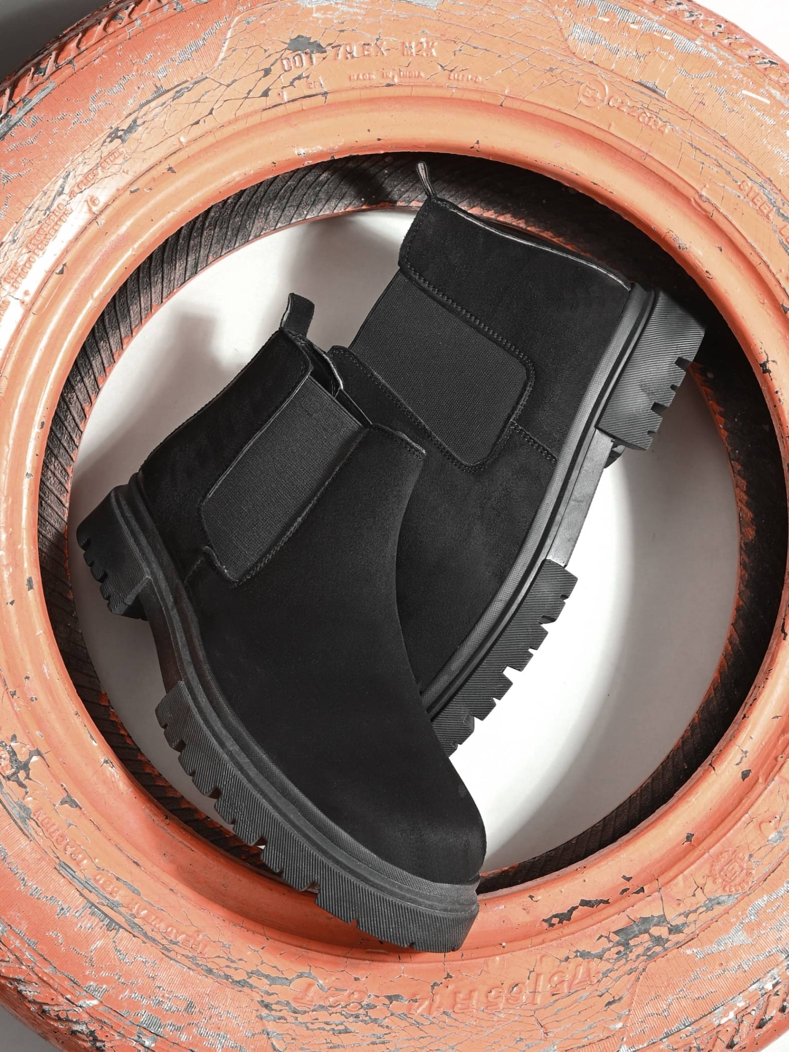 Afrojack Black Men's Casual Boots Afrojack Black Men's Casual Boots