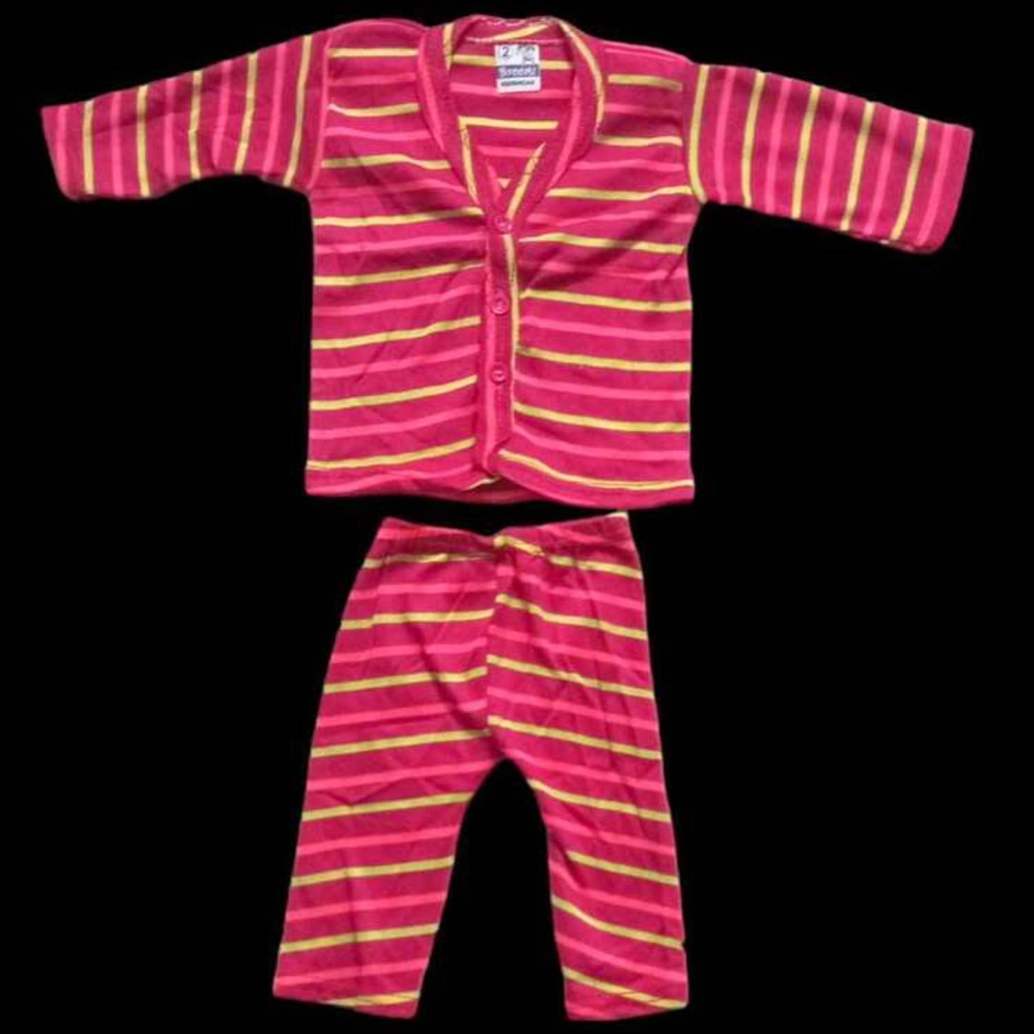 Baba Suit for Baby Boy and Baby Girls Full Sleeves T-Shirt with Pyjama Pants, Random Print, Multicolor. Baba Suit for Baby Boy and Baby Girls Full Sleeves T-Shirt with Pyjama Pants, Random Print, Multicolor.