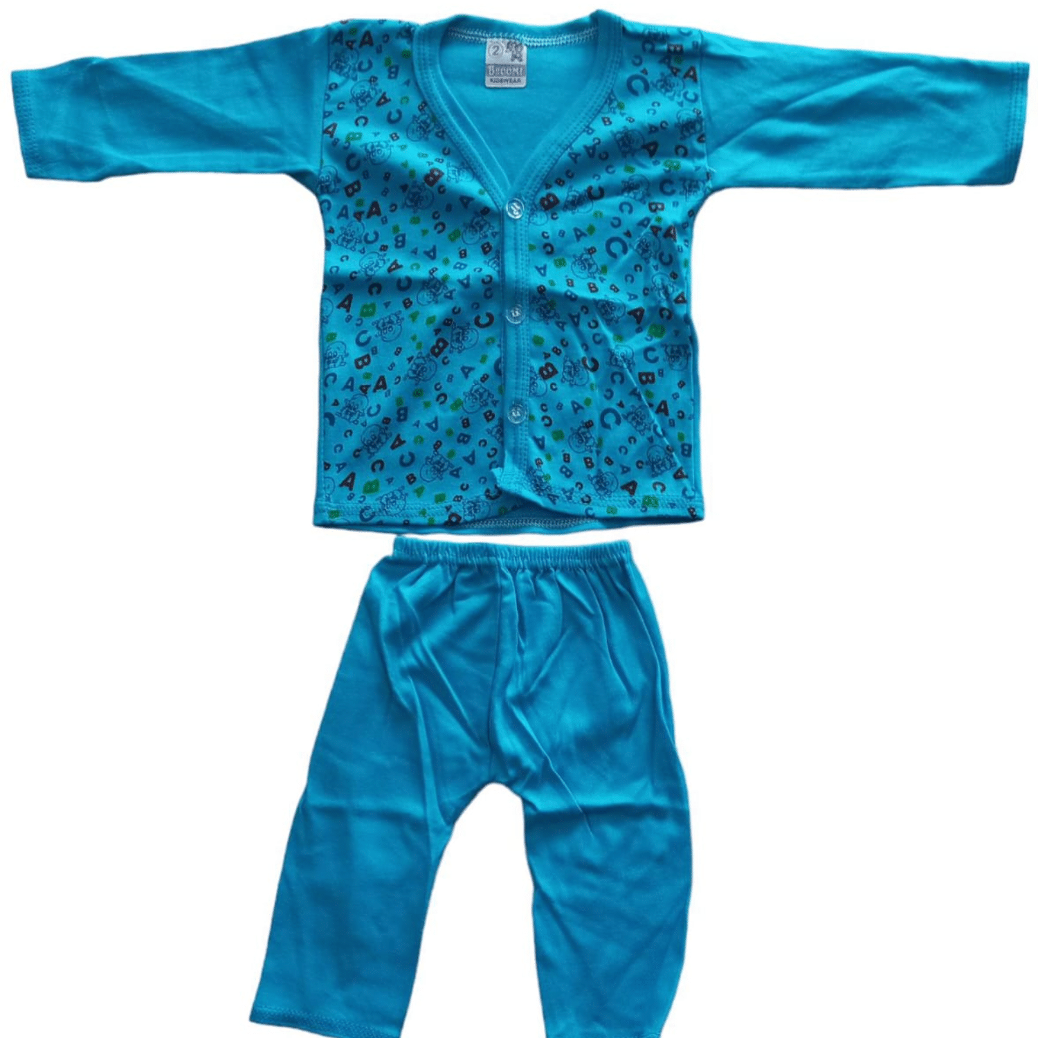 Baba Suit for Baby Boy and Baby Girls Full Sleeves T-Shirt with Pyjama Pants, Random Print, Multicolor. Baba Suit for Baby Boy and Baby Girls Full Sleeves T-Shirt with Pyjama Pants, Random Print, Multicolor.
