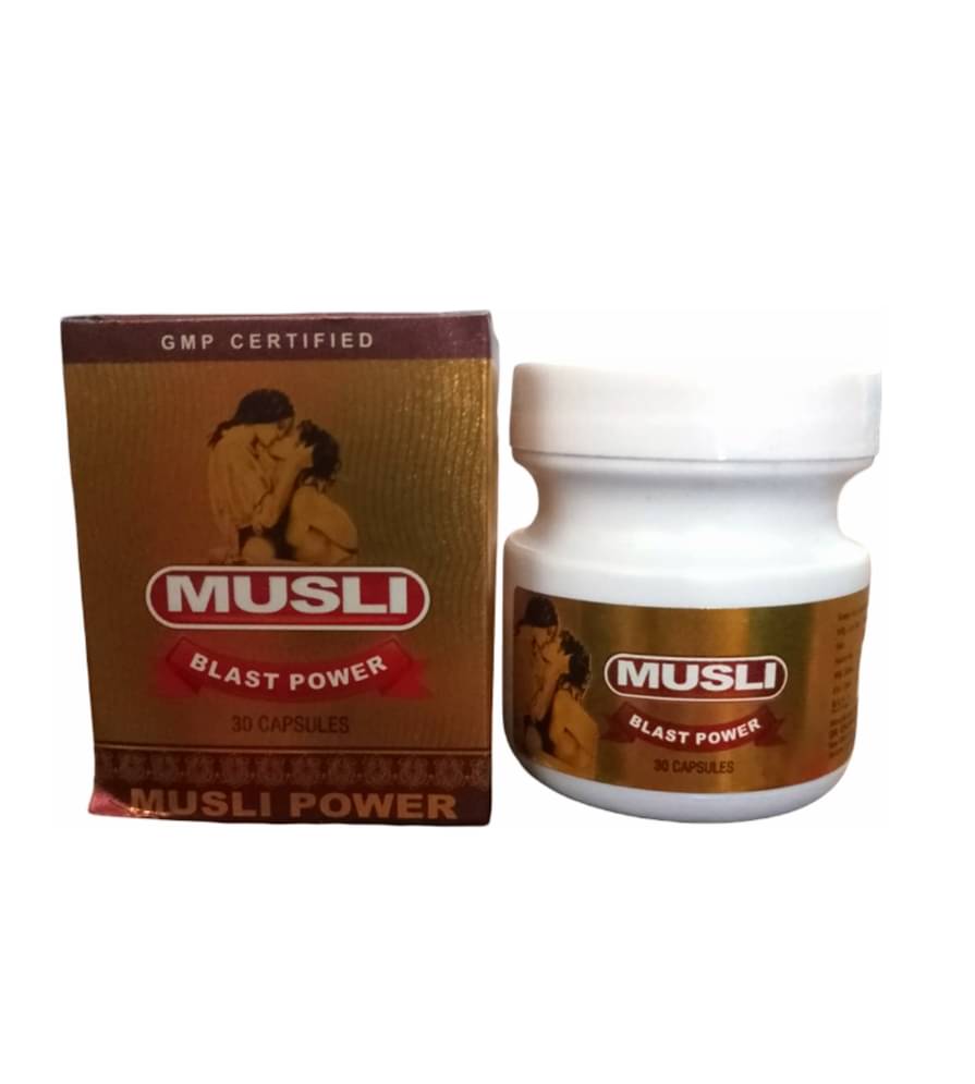 Dr Chopra Musli Blast Power Capsule Pack Of 30 30*1=30 no.s Dr Chopra Musli Blast Power Capsule Pack Of 30 30*1=30 no.s