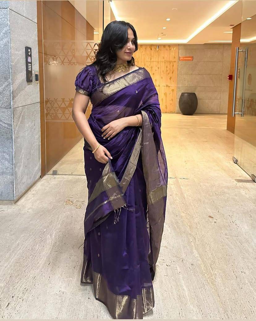 JINAL & JINAL Silk Blend Woven Kashmiri Kani Saree With Unstitched Blouse Piece ( Blue ) JINAL & JINAL Silk Blend Woven Kashmiri Kani Saree With Unstitched Blouse Piece ( Blue )