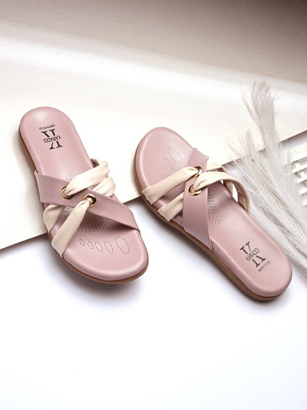 KARADDI Pink Women's Flats KARADDI Pink Women's Flats