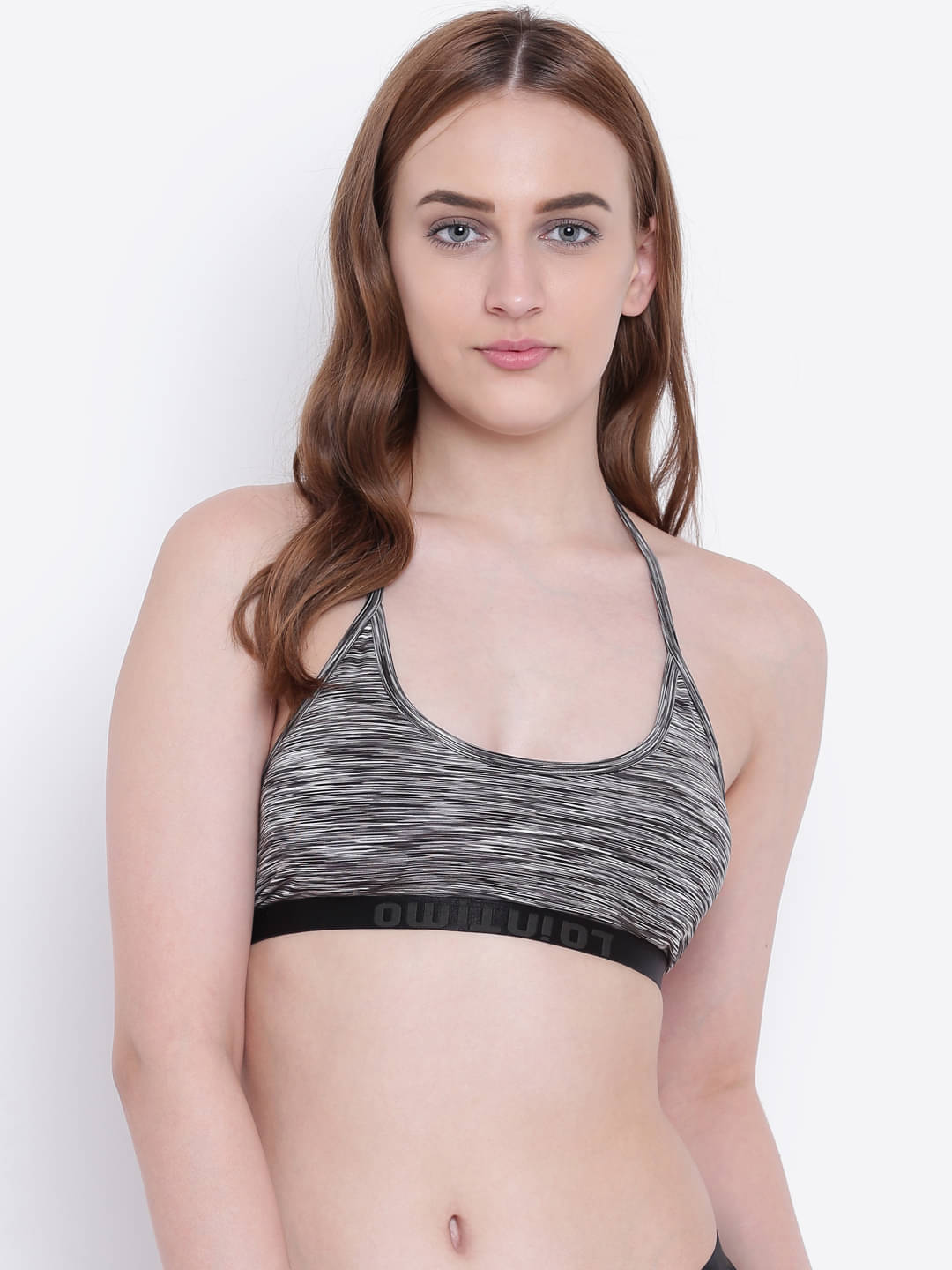     			La Intimo Pack of 1 Polyester Lightly Padded Bralette Bra For Women ( Grey Melange )