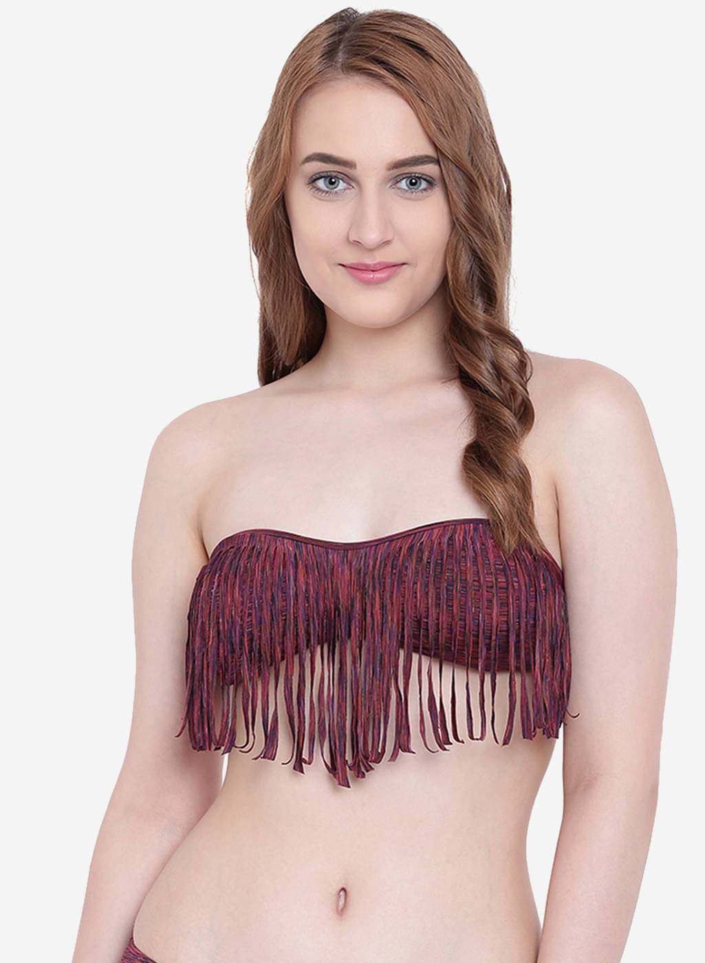 La Intimo Pack of 1 Polyester Lightly Padded Tube Bra For Women ( Red ) La Intimo Pack of 1 Polyester Lightly Padded Tube Bra For Women ( Red )