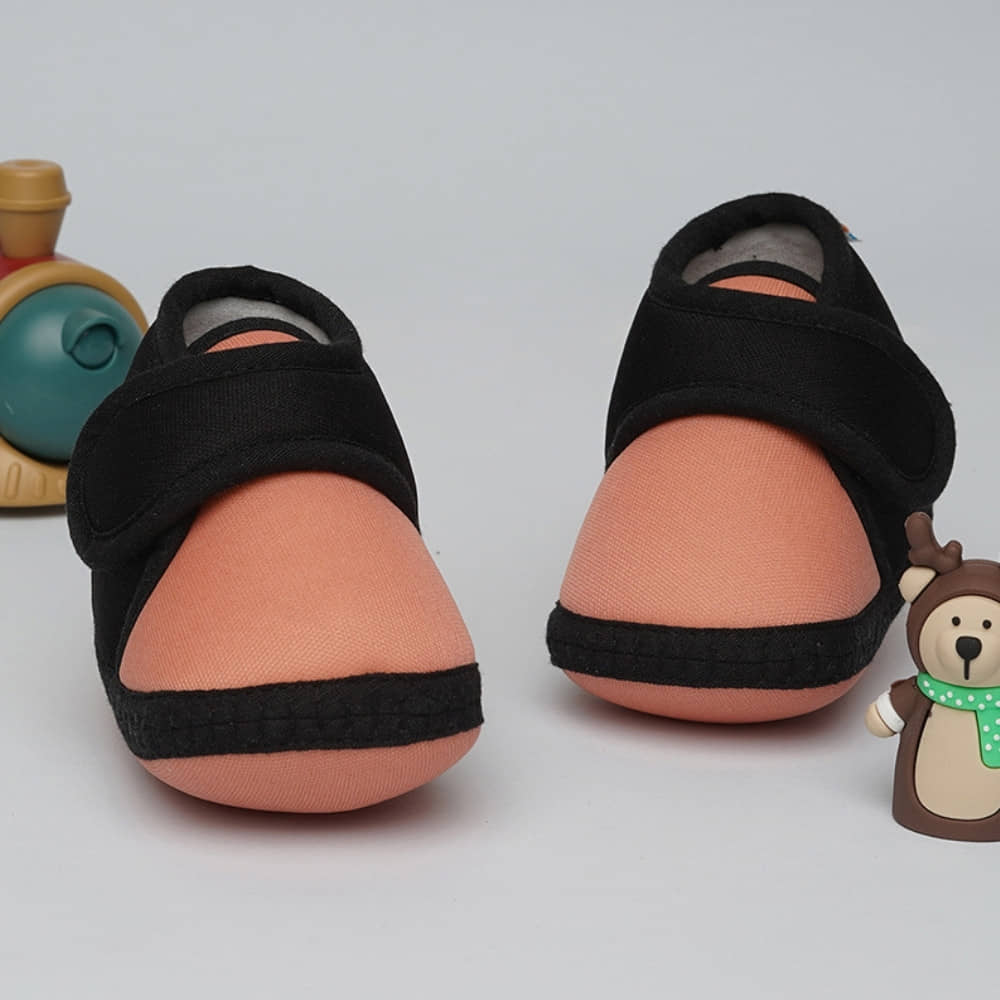 Neska Moda - Orange Booties For Baby Boy & Baby Girl 6-12 Months ( Pack of 1 ) - Casual Shoes | Buy online on ZillyBuy