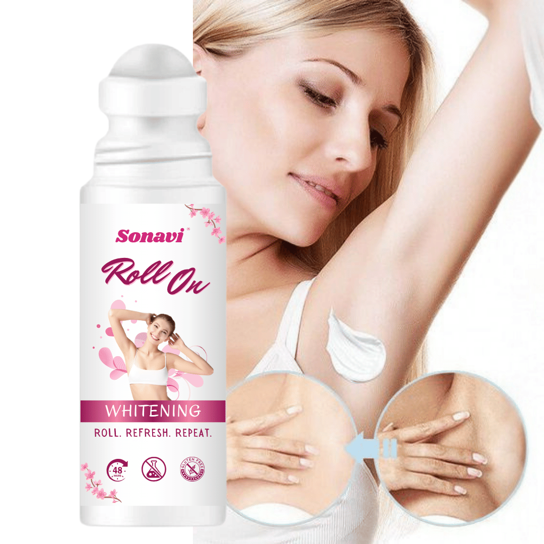     			Roll On For Skin Whitens & Brightens | UnderArm Roll On Natural deodorant Roll On Removes Tanning & Dead Skin