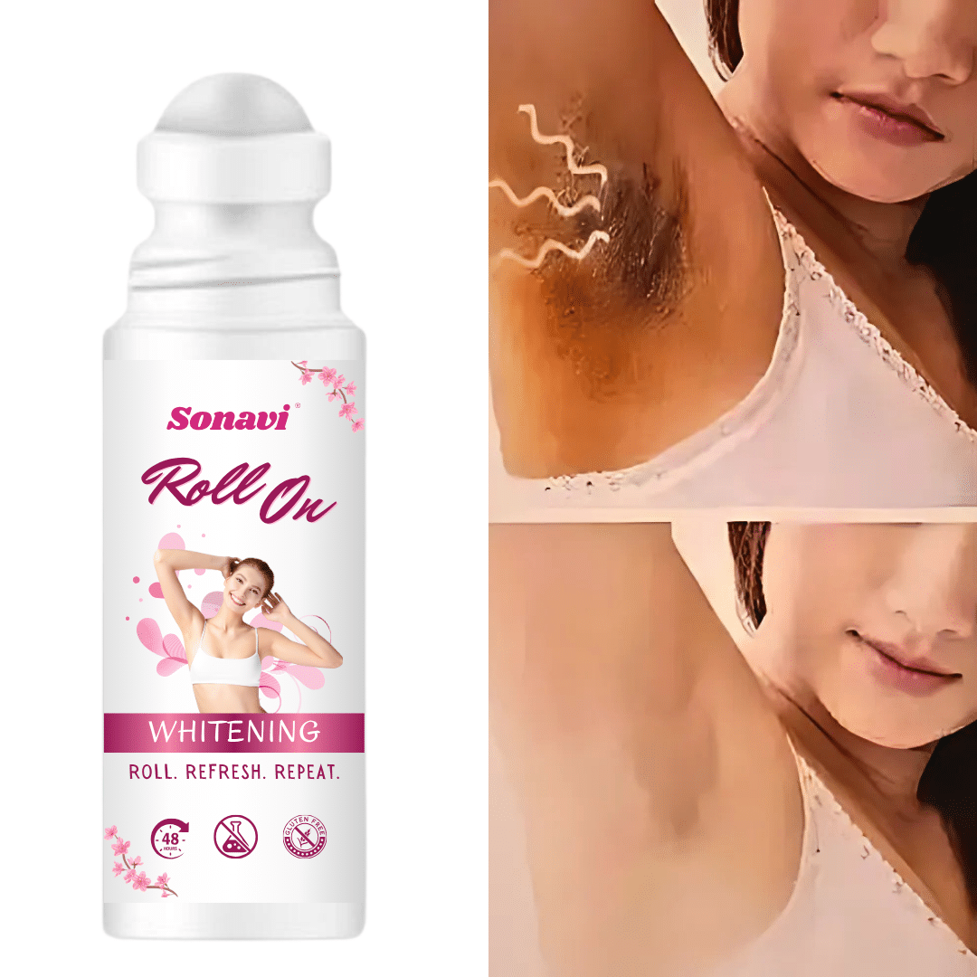 Roll On For Skin Whitens & Brightens | UnderArm Roll On Natural deodorant Roll On Removes Tanning & Dead Skin 50ML Roll On For Skin Whitens & Brightens | UnderArm Roll On Natural deodorant Roll On Removes Tanning & Dead Skin 50ML