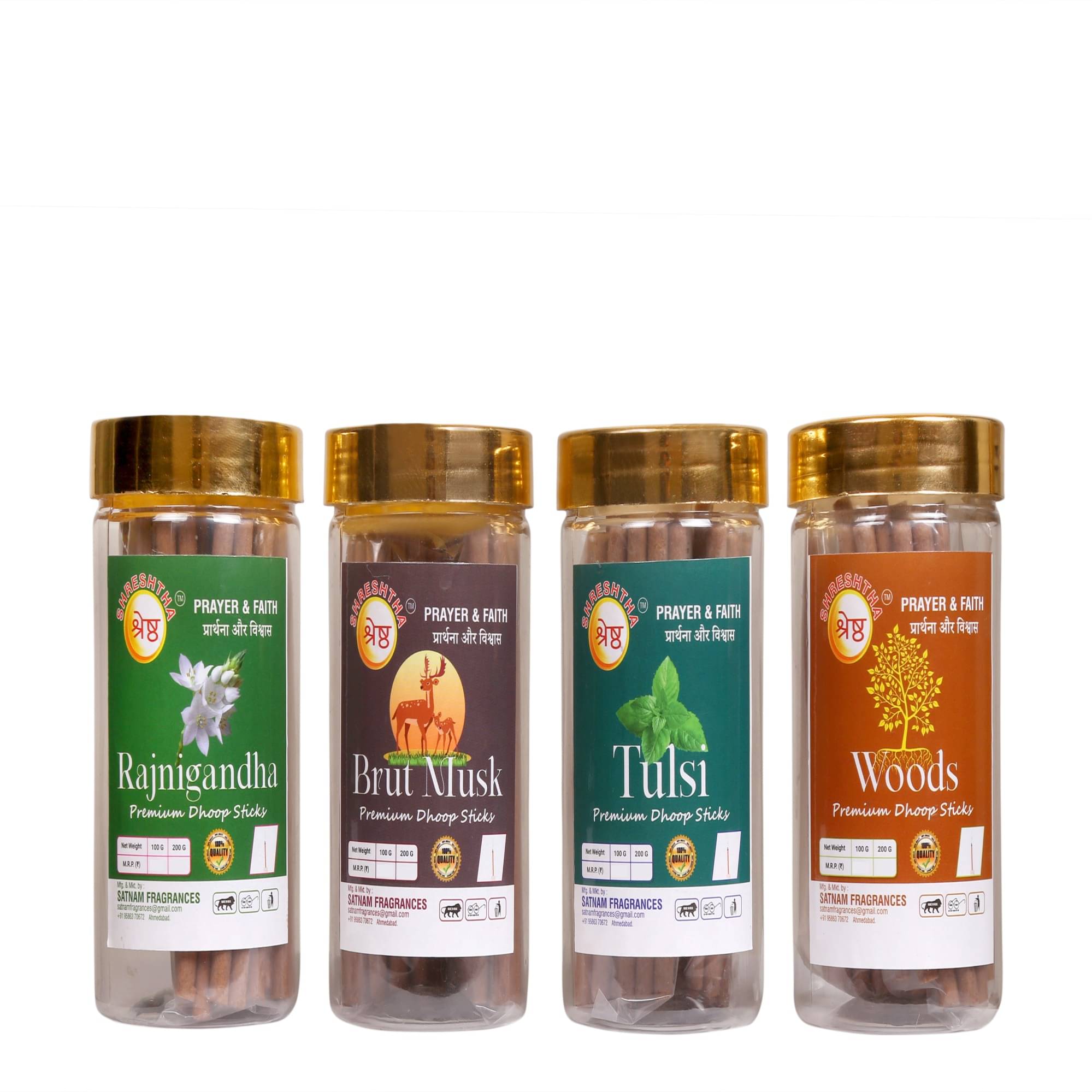 SHRESHTHA Incense Dhoop Sticks Tulsi,Rajnigandha,Brut Musk,Woods 400 gm ( Pack of 4 ) SHRESHTHA Incense Dhoop Sticks Tulsi,Rajnigandha,Brut Musk,Woods 400 gm ( Pack of 4 )