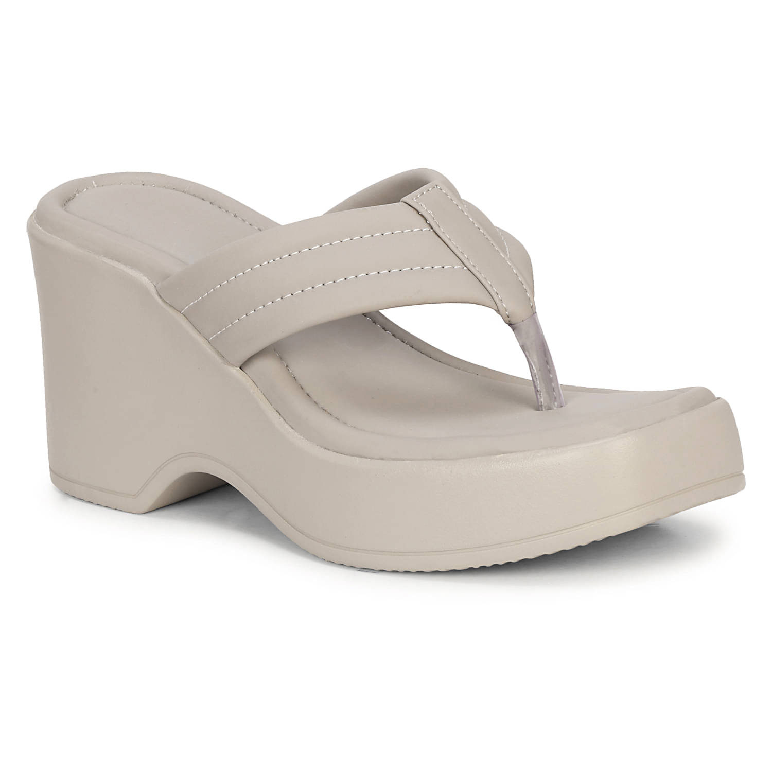     			Saheb Gray Women's Slip On Heels