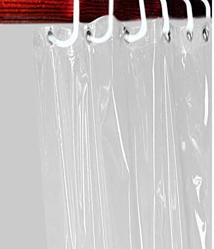 mopak decor Solid Semi-Transparent Eyelet Curtain 7 ft ( Pack of 1 ) - White