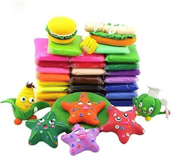     			12 Color/Set Light Clay Air Dry Polymer Plasticine Modelling Clay Super Light DIY Soft Creative Handgum Educational Clay Toys