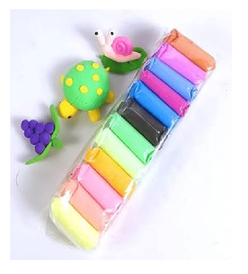     			Clay Set of 12 Colours Colors Air Dry Clay for Kids DIY Ultra Light Modelling Mind Sharpening and Bouncing Clay with Tools for Kids and Art & Craft (Pack of 12)