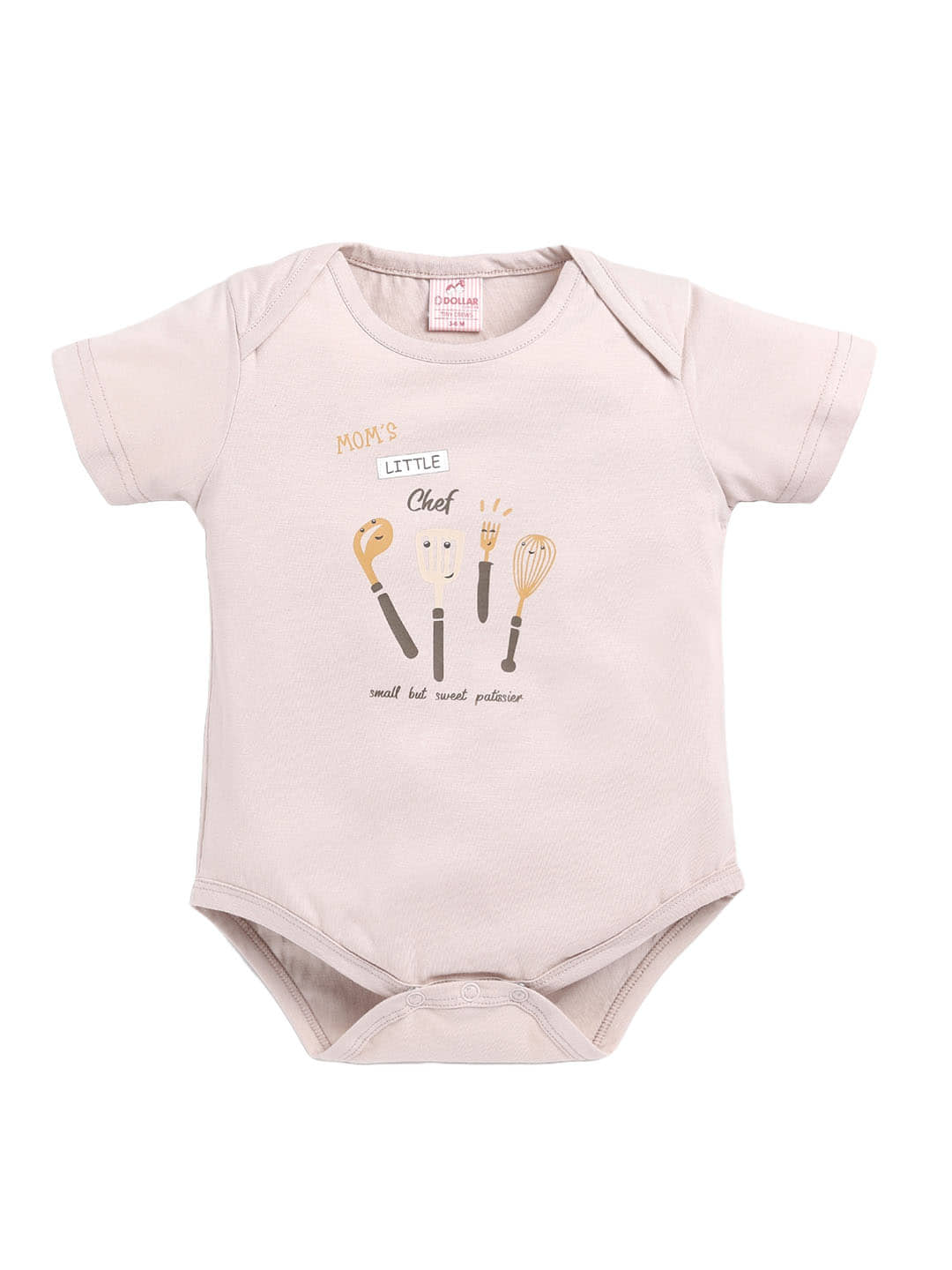 Dollar Pack of 1 Unisex for Baby Cotton Blend Bodysuit ( Multicolor )