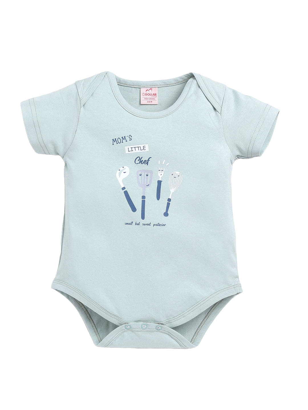     			Dollar Pack of 1 Unisex for Baby Cotton Blend Bodysuit ( Multicolor )