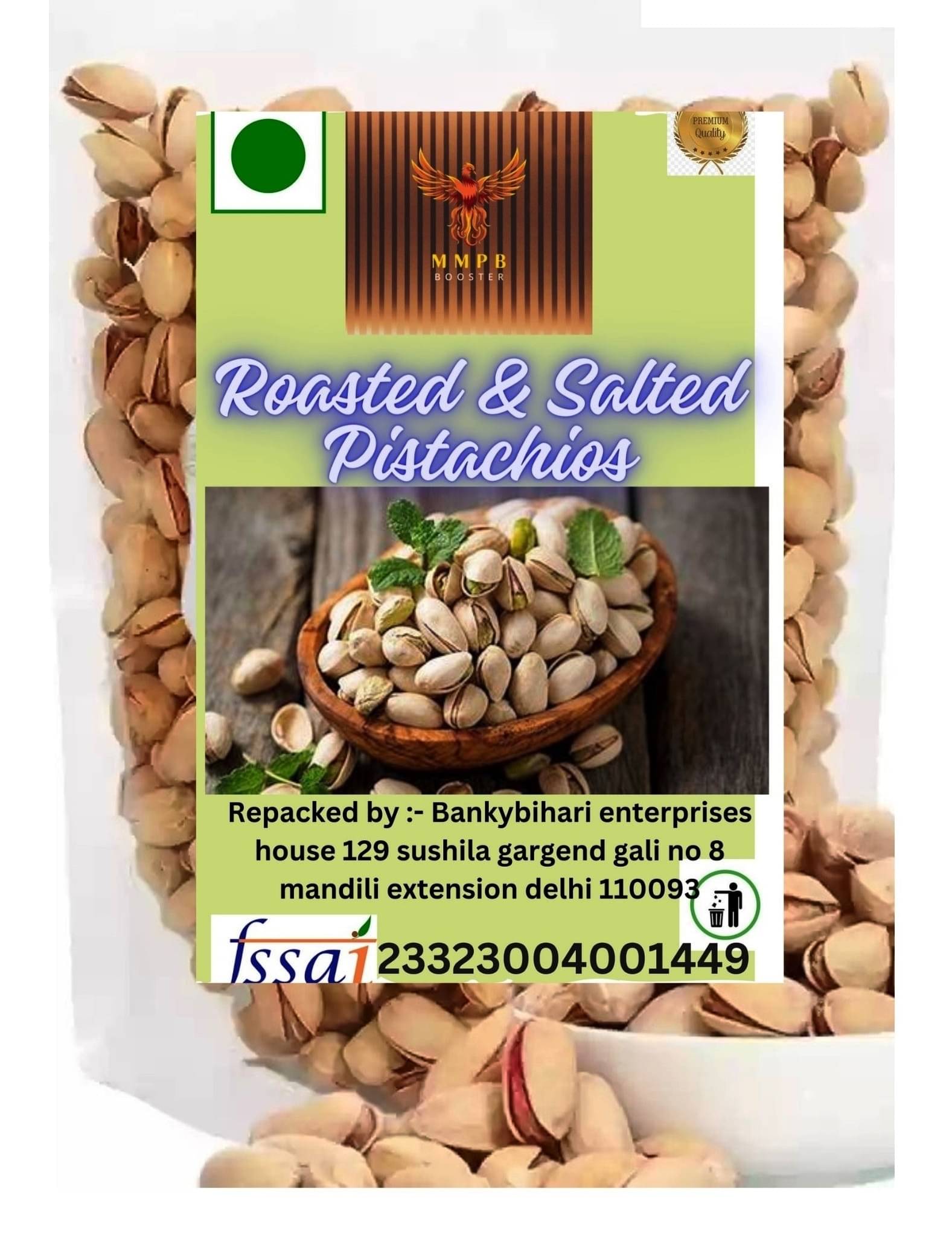     			MMPB BOOSTER Pistachio Nut (Pista) 250 g