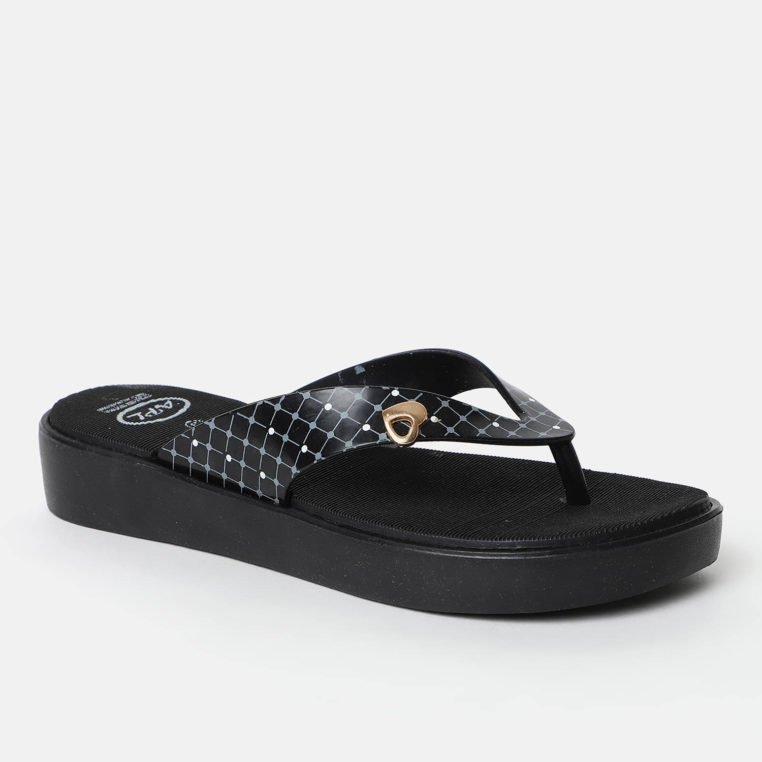     			OZZOH Black Women's Slipper