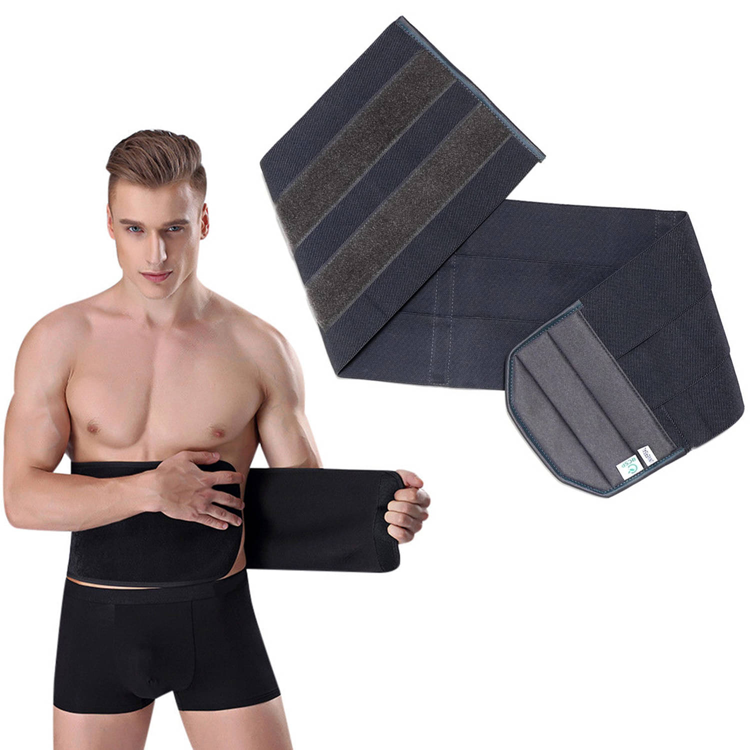     			Selva Black Back Support ( Pack of 1 )