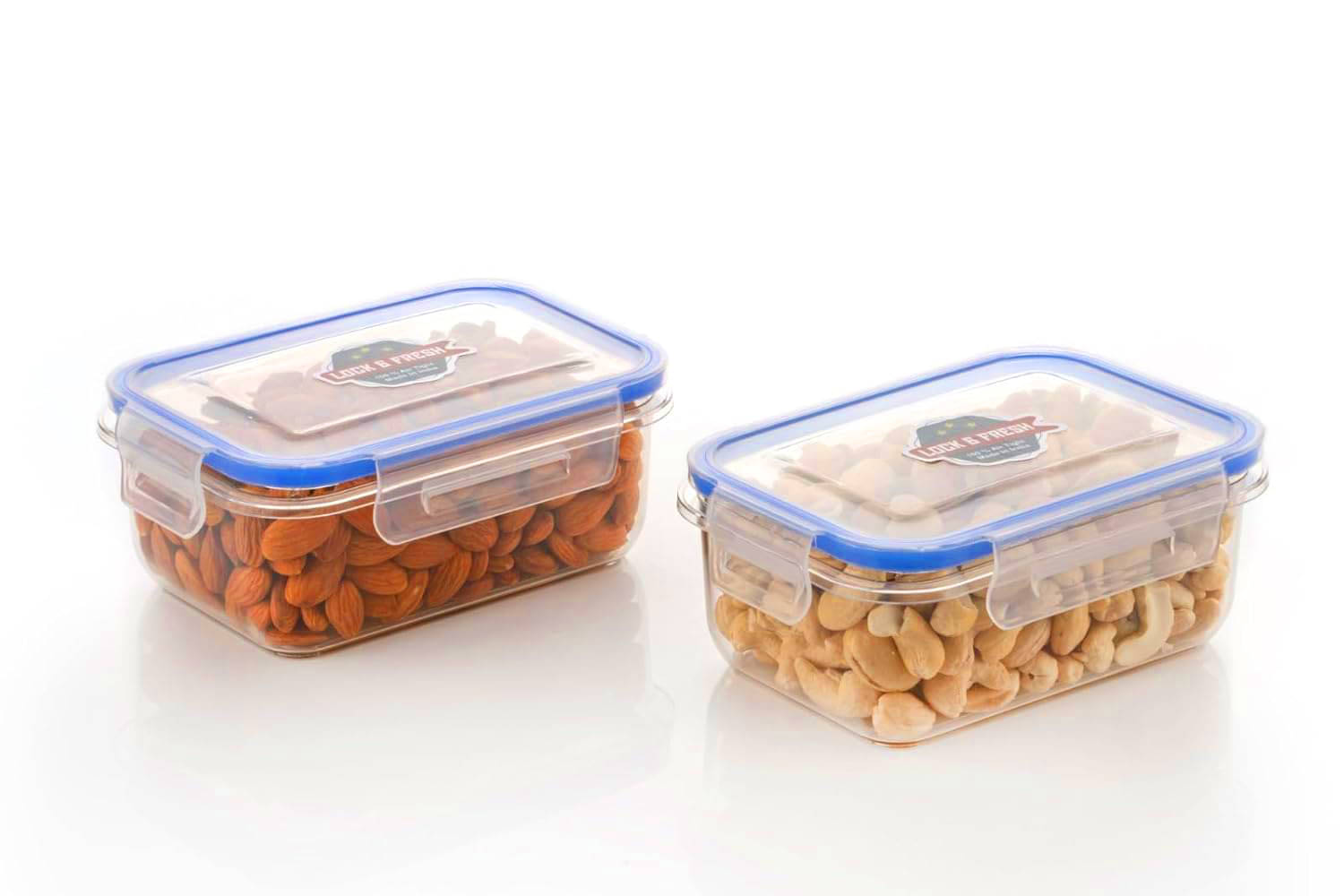 Swaraa Kitchenware Plastic White Multi-Purpose Container ( set of 2 ) Swaraa Kitchenware Plastic White Multi-Purpose Container ( set of 2 )