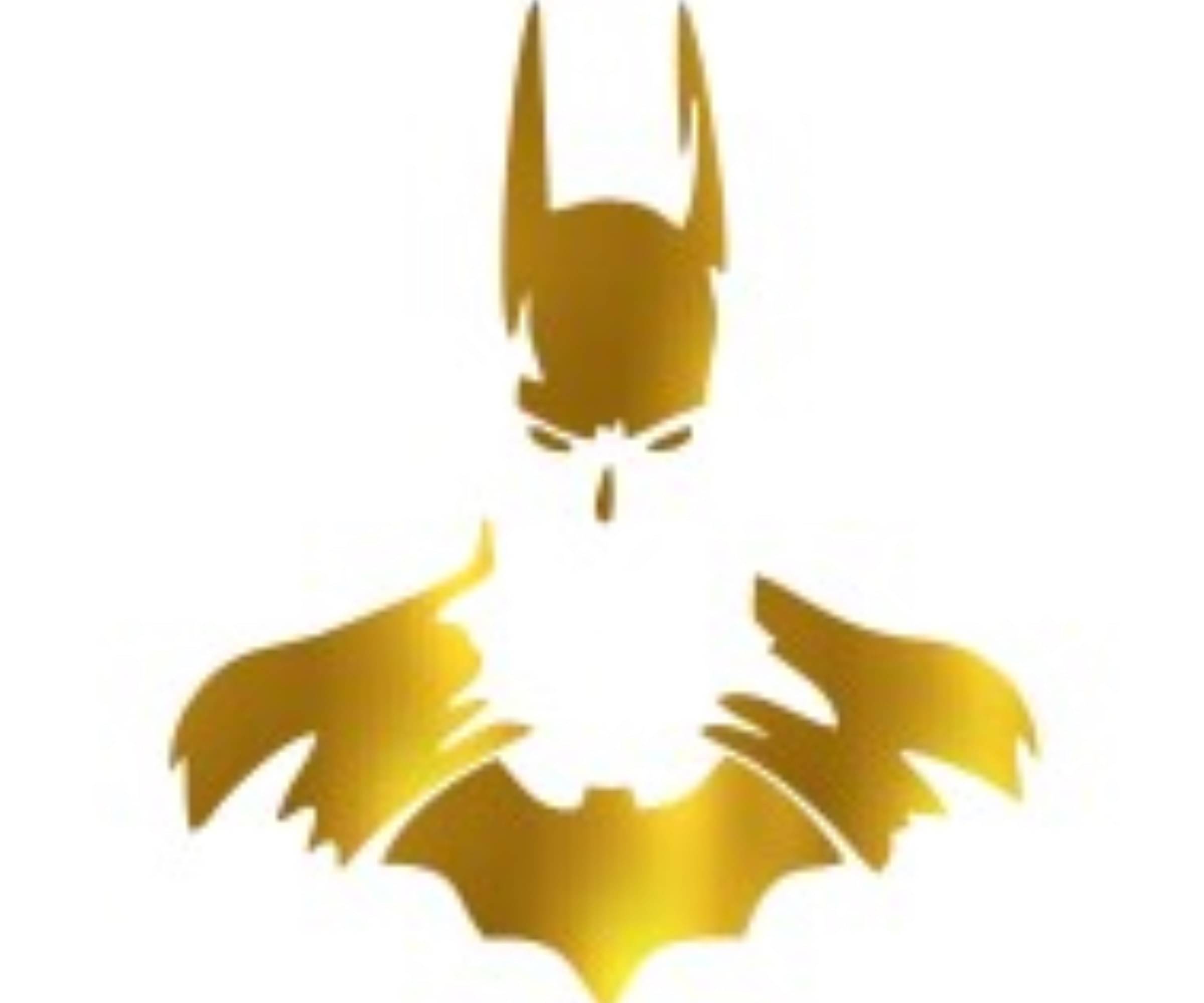 USTAAD Art Radium/Viny Batman Sticker for Bike/Car (Size L 6 inch x W 5 inch) (Pack of 1) USTAAD Art Radium/Viny Batman Sticker for Bike/Car (Size L 6 inch x W 5 inch) (Pack of 1)