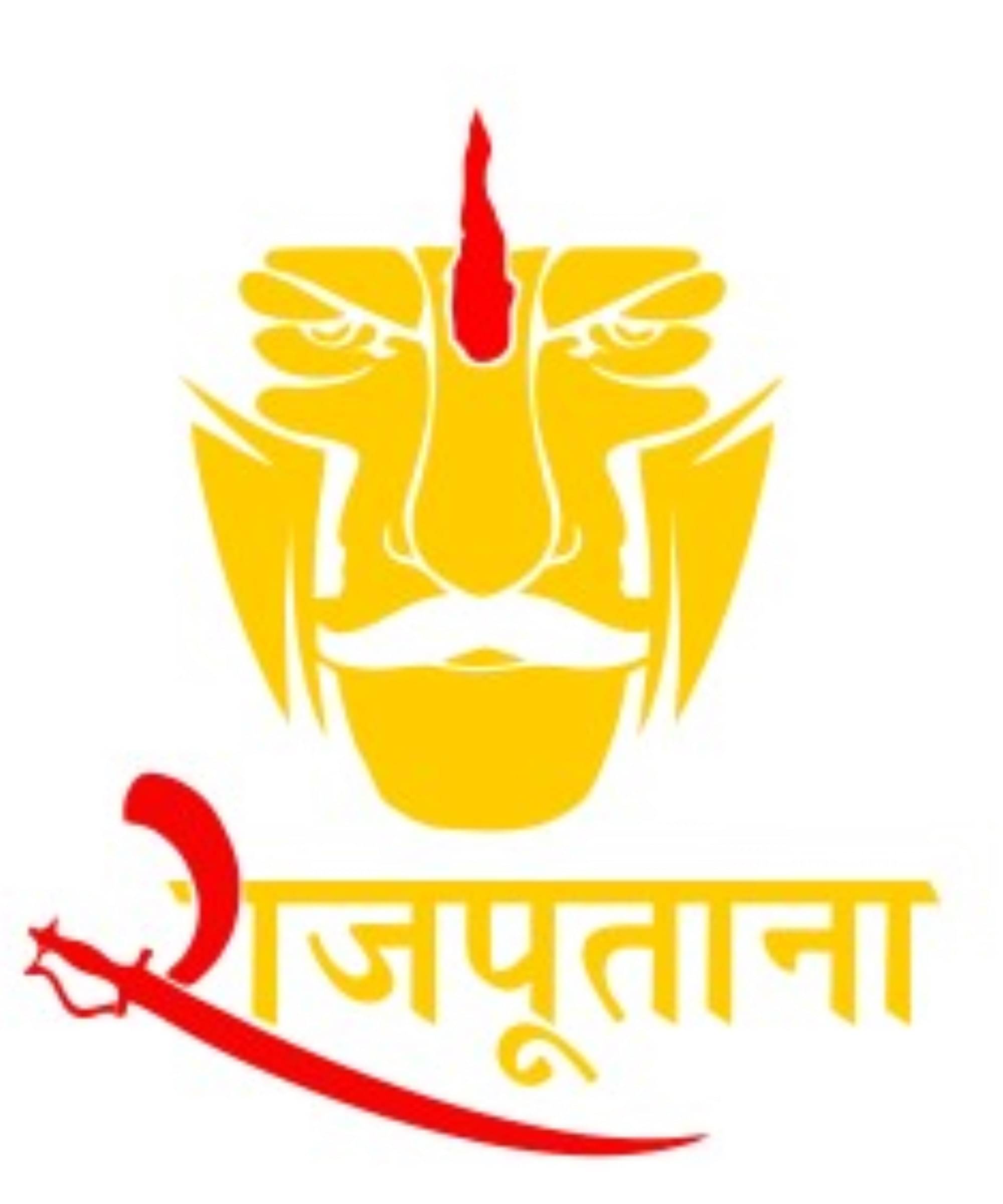     			USTAAD Art Radium/Viny Rajputana  Sticker for Bike/Car (Size L 6.5 inch x W 5.7 inch) (Pack of 2)