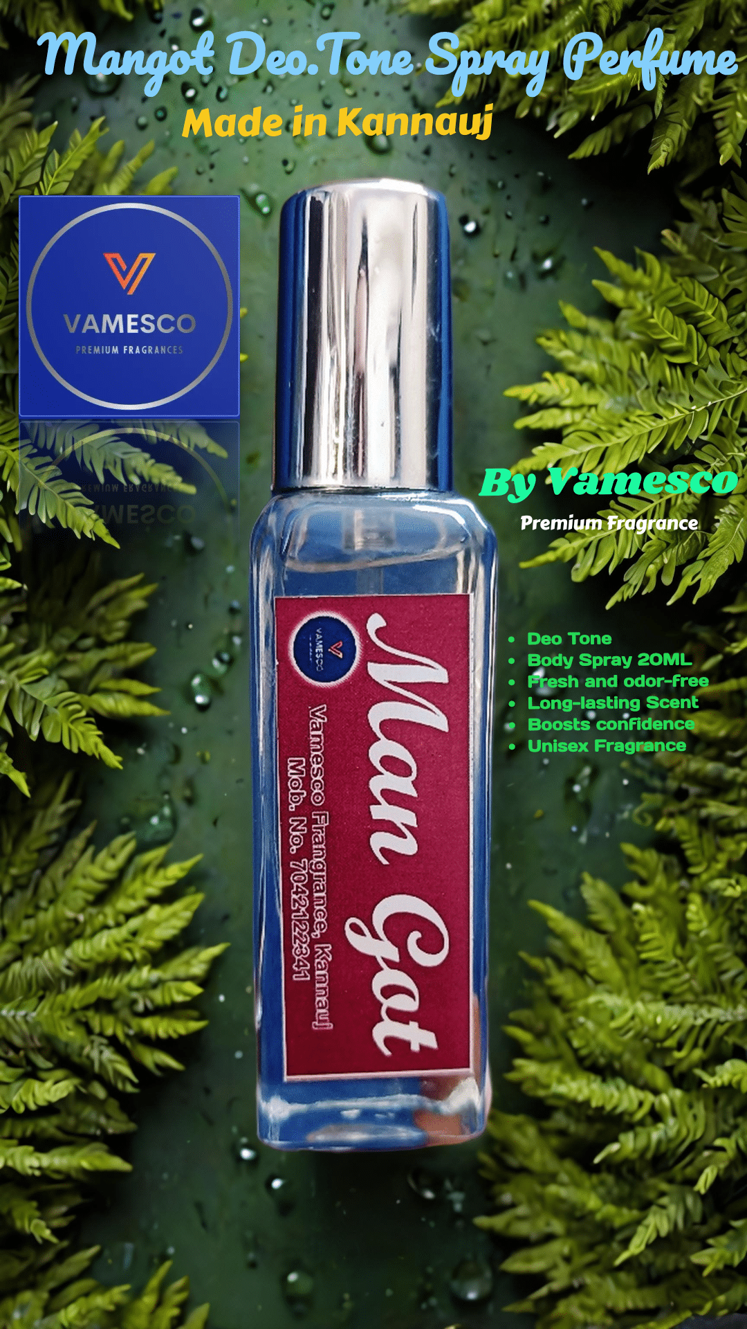 Vamesco Premium Fragrances Deodorant Spray & Perfume Fresh -Fragrance For Unisex ( Pack of 1 ) Vamesco Premium Fragrances Deodorant Spray & Perfume Fresh -Fragrance For Unisex ( Pack of 1 )