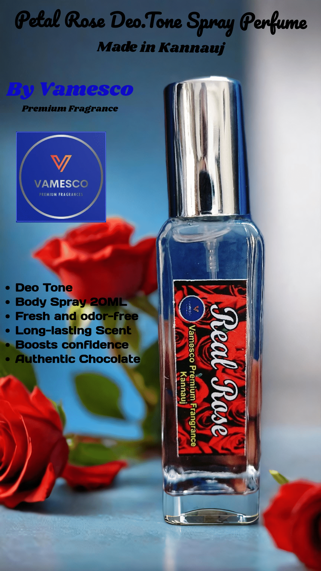     			Vamesco Premium Fragrances Deodorant Spray & Perfume Floral -Fragrance For Unisex ( Pack of 1 )