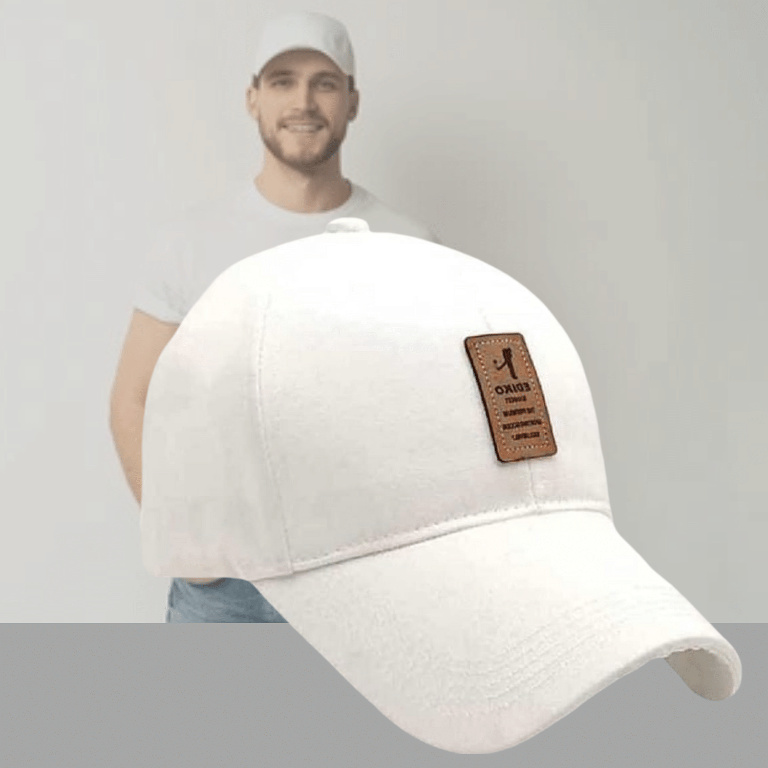     			AKSMIT Pack of 1 Cotton Men's Cap ( White )