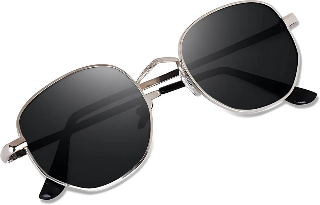Ashruta Silver Oval Sunglasses ( Pack of 1 ) Ashruta Silver Oval Sunglasses ( Pack of 1 )