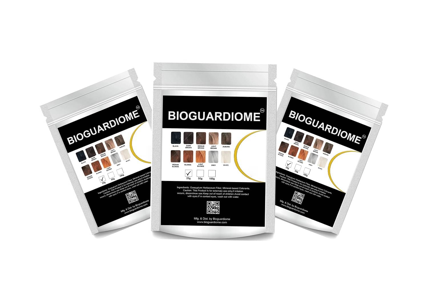     			Bioguardiome Dark Brown Hair Fibers For Regular ( 75 )