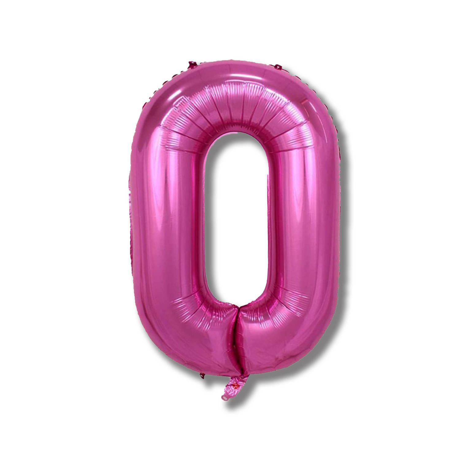     			Bubble Bells Pink  Number 0 Balloon (32 Inch) | Large Foil Helium Balloon for Birthday Party, Wall, Office & Event Decorations