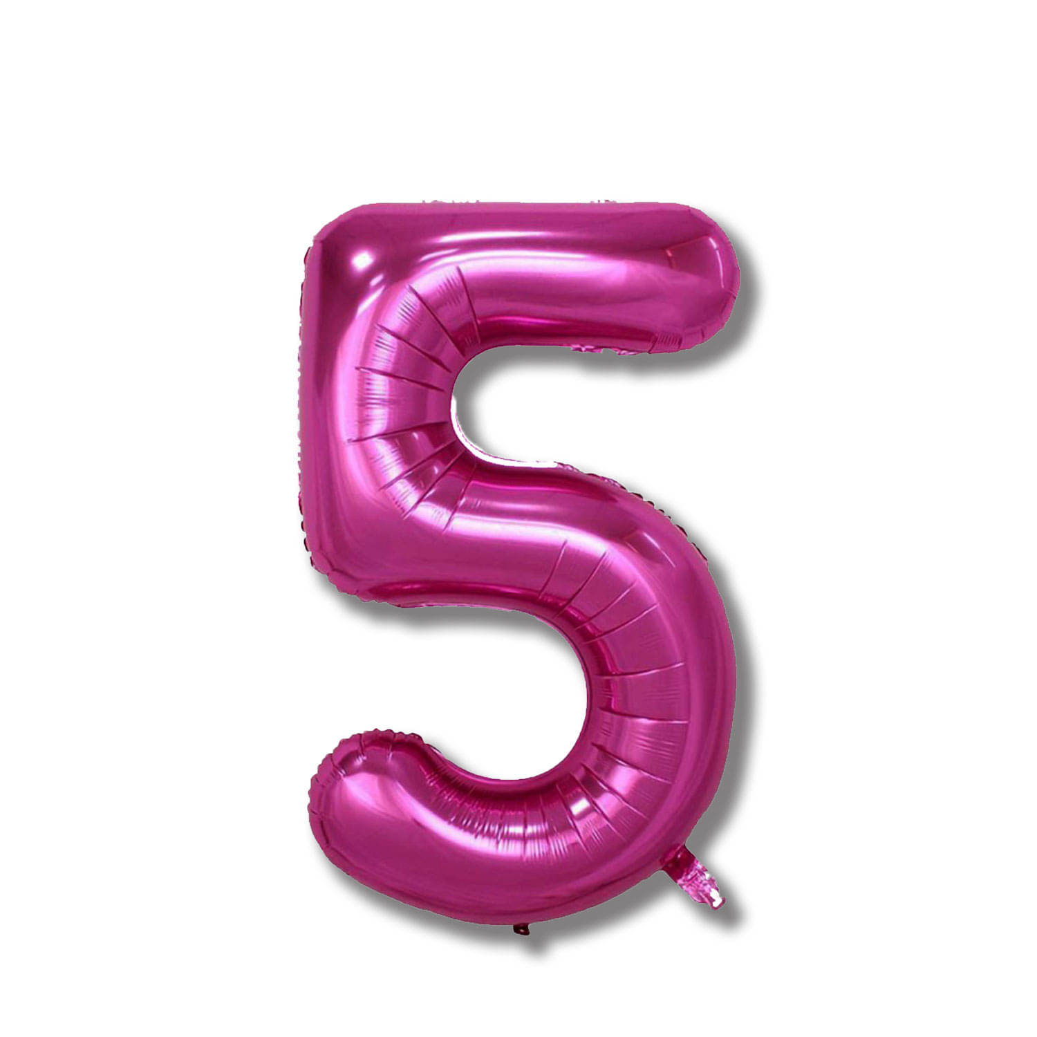 Bubble Bells Pink Number 5 Balloon (32 Inch) | Large Foil Helium Balloon for Birthday Party, Wall, Office & Event Decorations Bubble Bells Pink Number 5 Balloon (32 Inch) | Large Foil Helium Balloon for Birthday Party, Wall, Office & Event Decorations