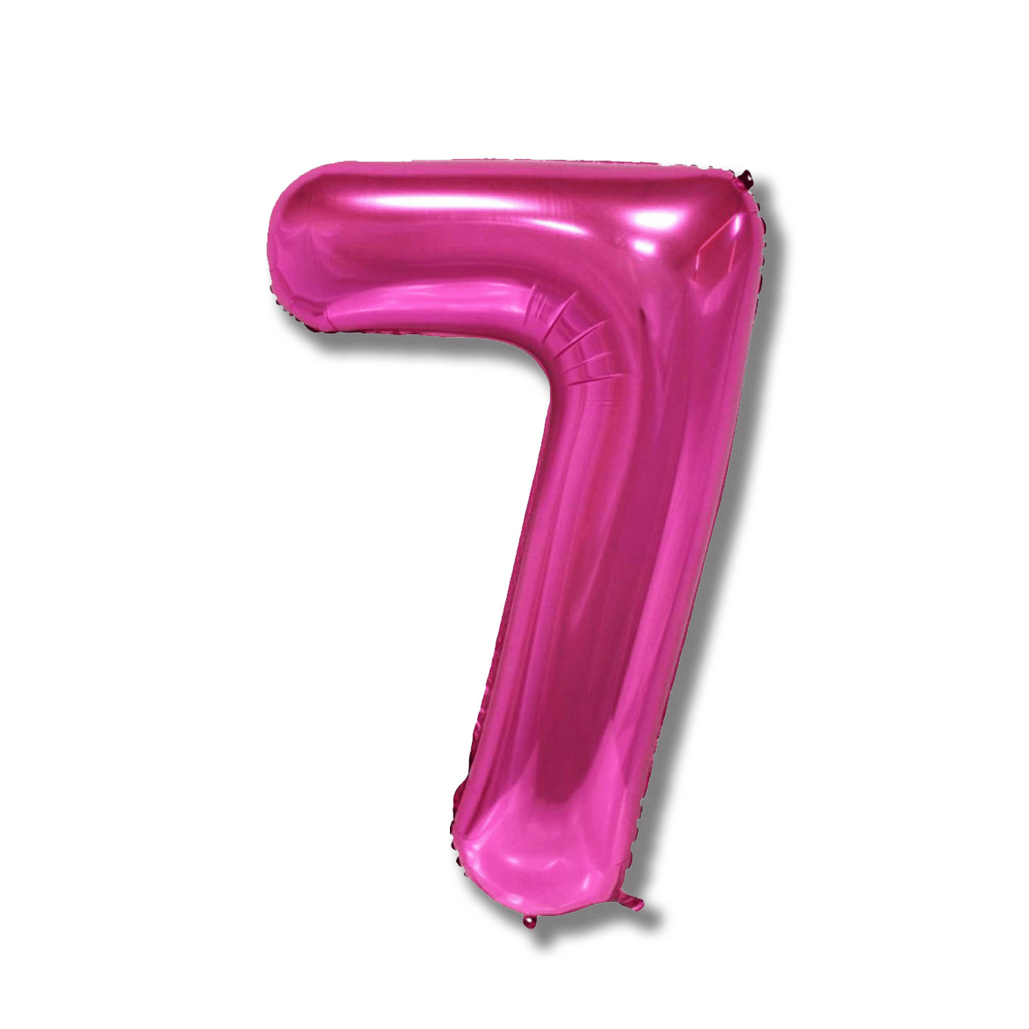     			Bubble Bells Pink  Number 7 Balloon (32 Inch) | Large Foil Helium Balloon for Birthday Party, Wall, Office & Event Decorations