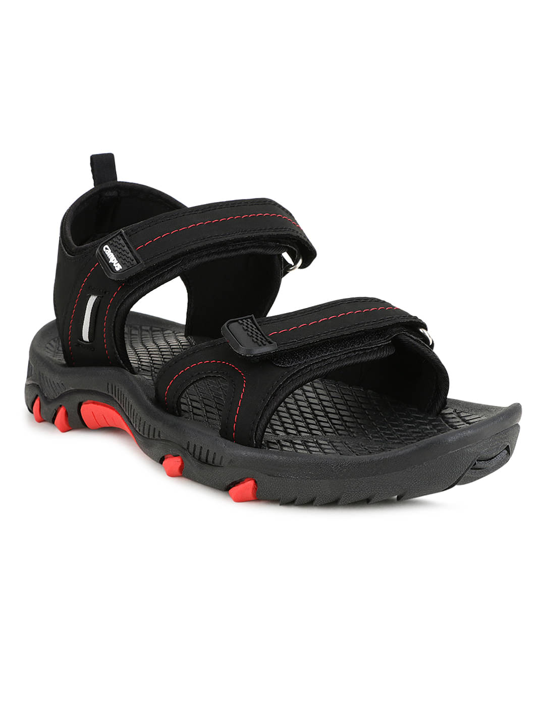    			Campus - Black Men's Sandals
