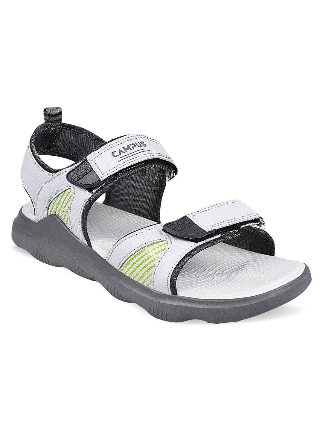 Campus - Light Grey Men's Sandals     			Campus - Light Grey Men's Sandals