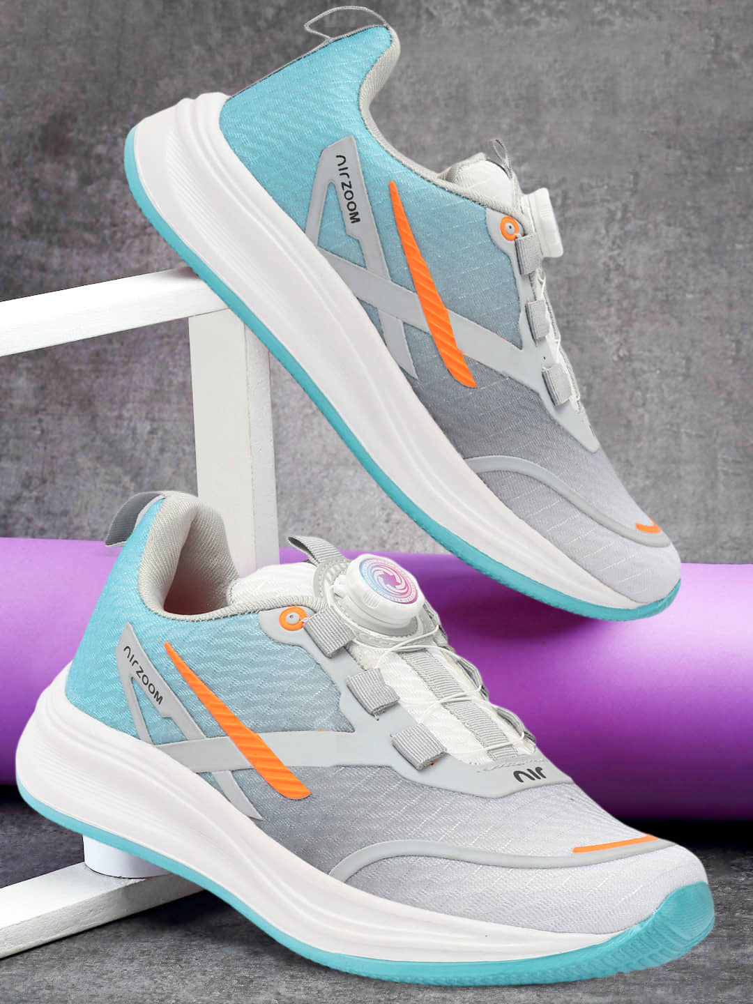 Clymb Gray Men's Sports Running Shoes - Sports Shoes | Buy online on ZillyBuy