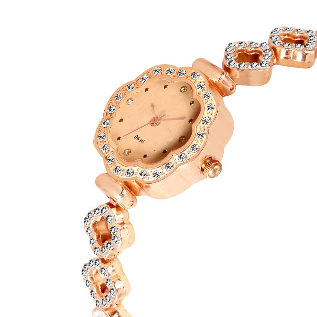     			DECLASSE Rose Gold Metal Analog Womens Watch