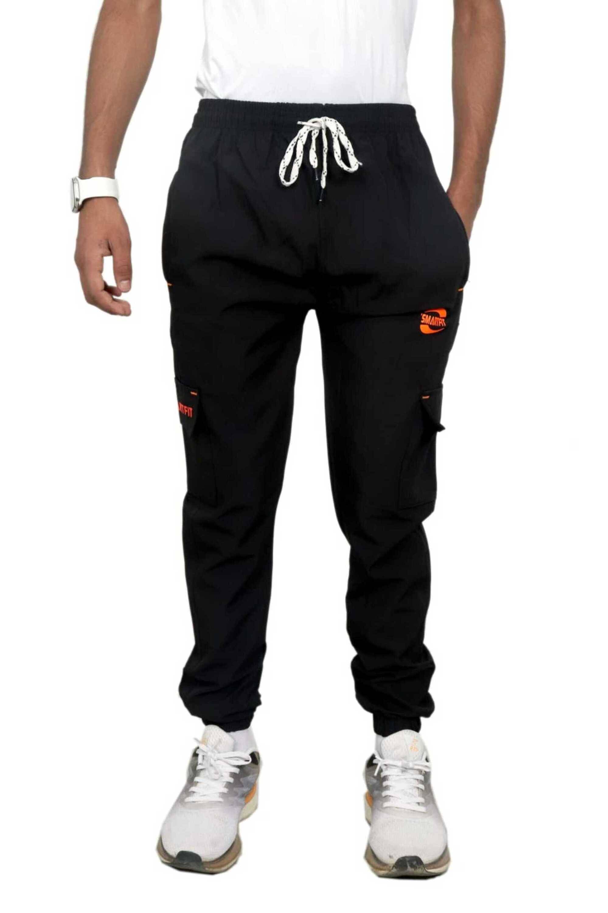 DIAMOND EXPORTER Black Polyester Men's Trackpants ( Pack of 1 ) DIAMOND EXPORTER Black Polyester Men's Trackpants ( Pack of 1 )