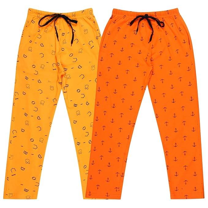     			Diaz Pack of 2 Girls Cotton Pants ( Multicolor )