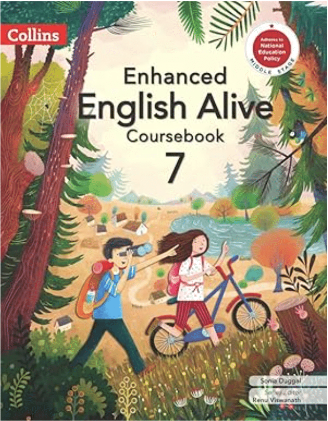     			ENHANCED ENGLISH ALIVE COURSEBOOK CLASS 7