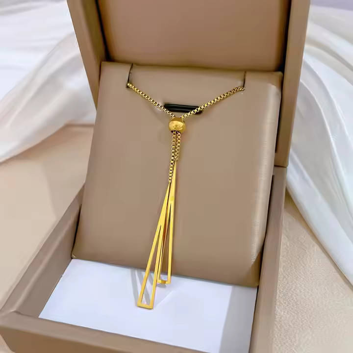 FASHION FRILL Gold Pendant ( Pack of 1 ) FASHION FRILL Gold Pendant ( Pack of 1 )