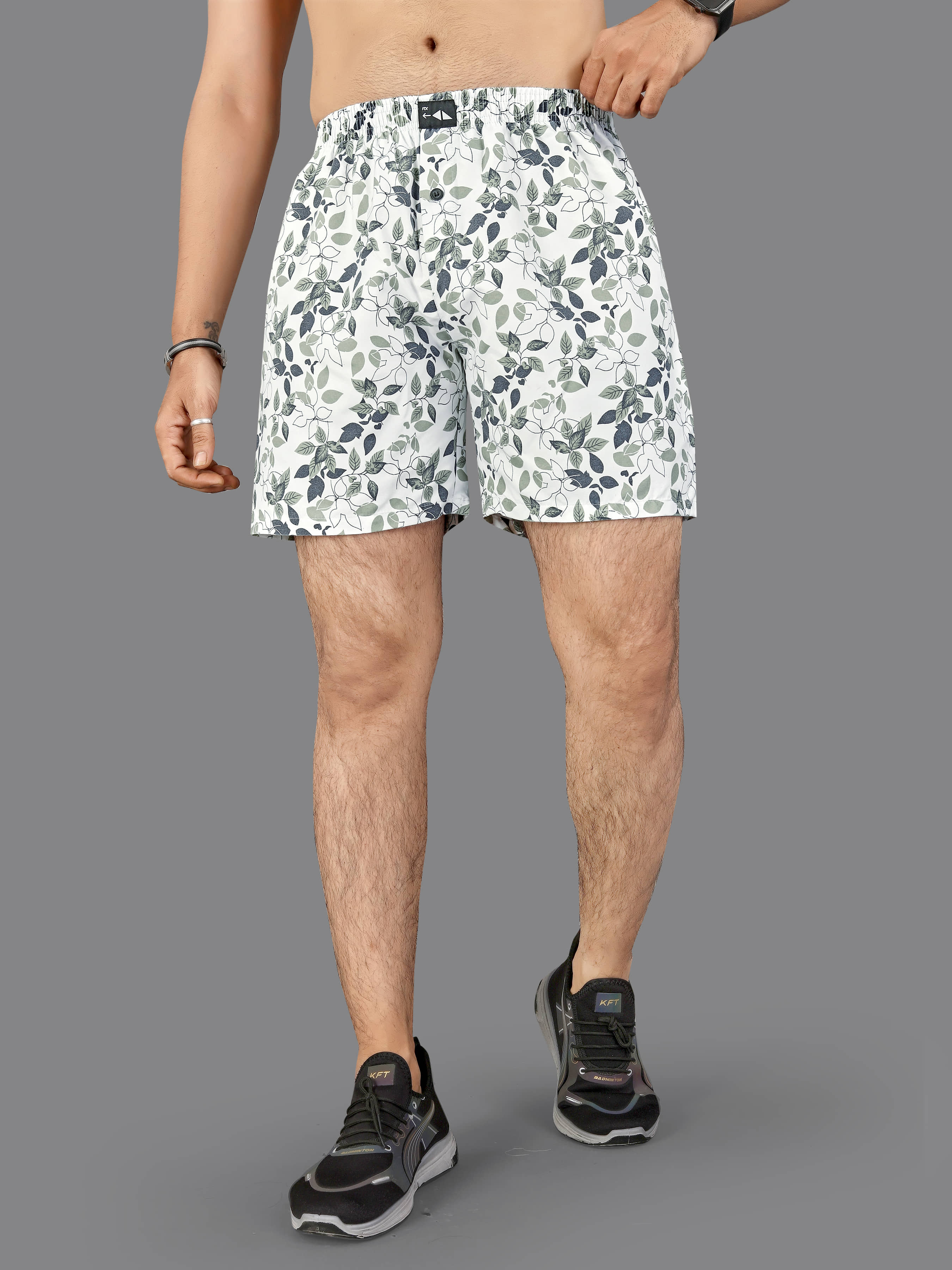 FTX Pack of 1 Cotton Blend Boxers For Men's ( Multicolor )