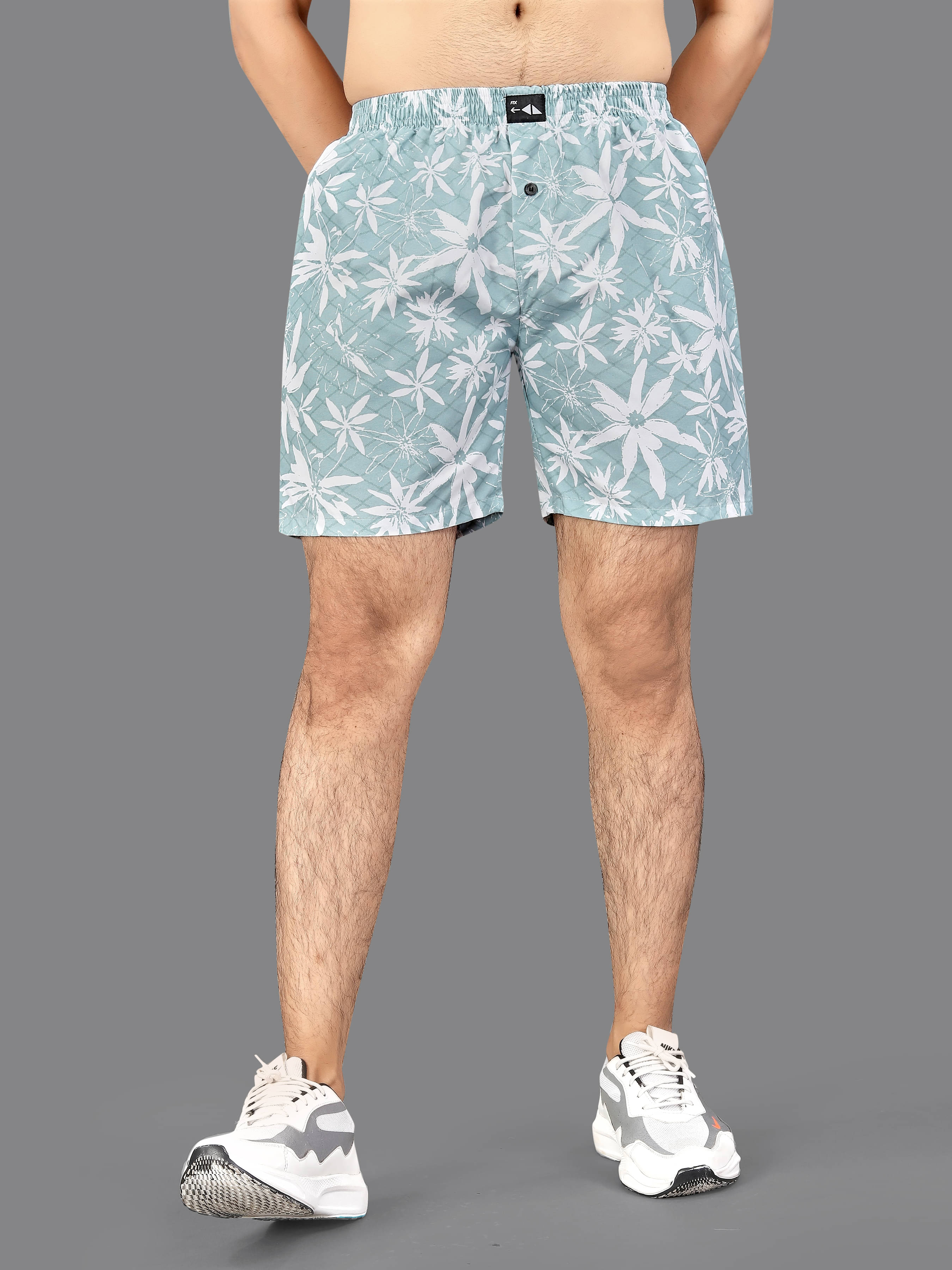 FTX Pack of 1 Cotton Blend Boxers For Men's ( Sky Blue ) FTX Pack of 1 Cotton Blend Boxers For Men's ( Sky Blue )