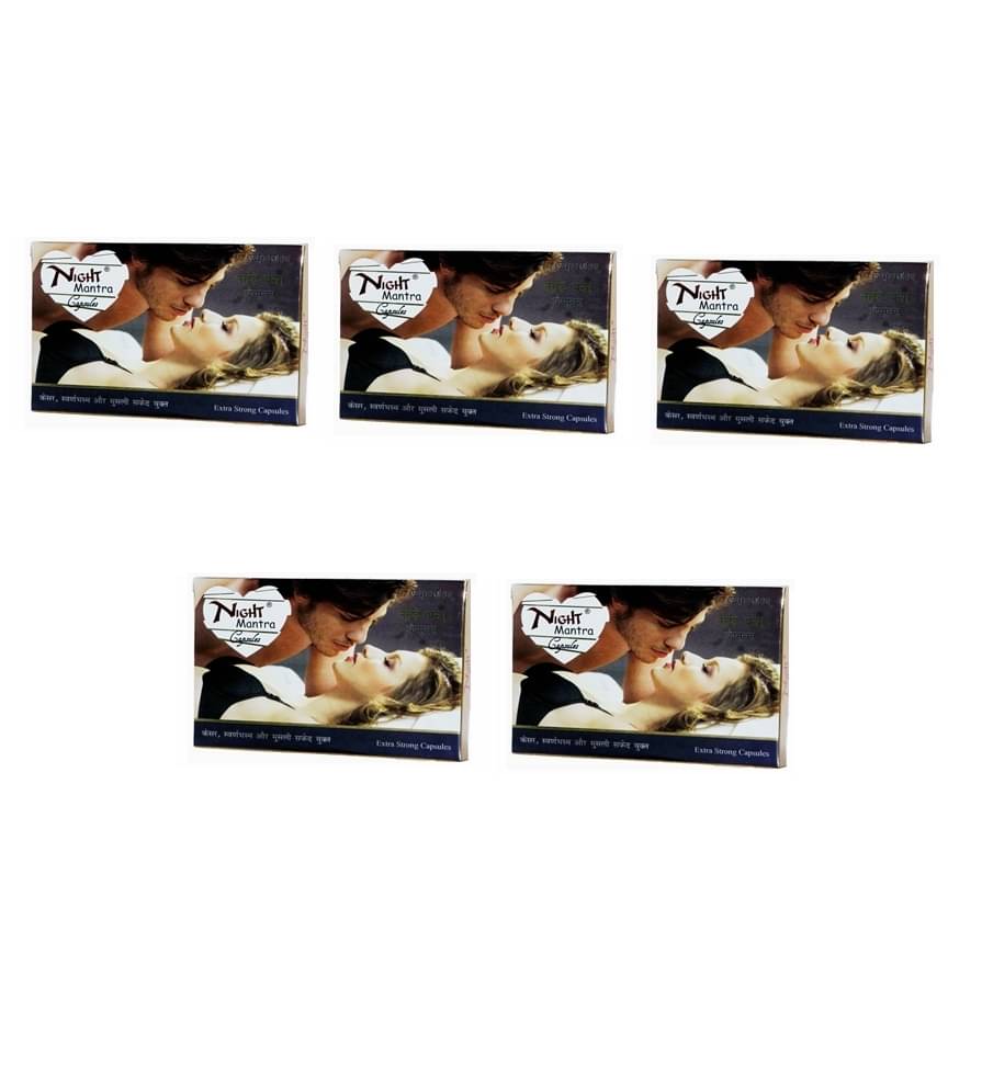     			G & G Pharm@cy Night Mantra Capsule Pack of 5 (Only For Men) 10no.s