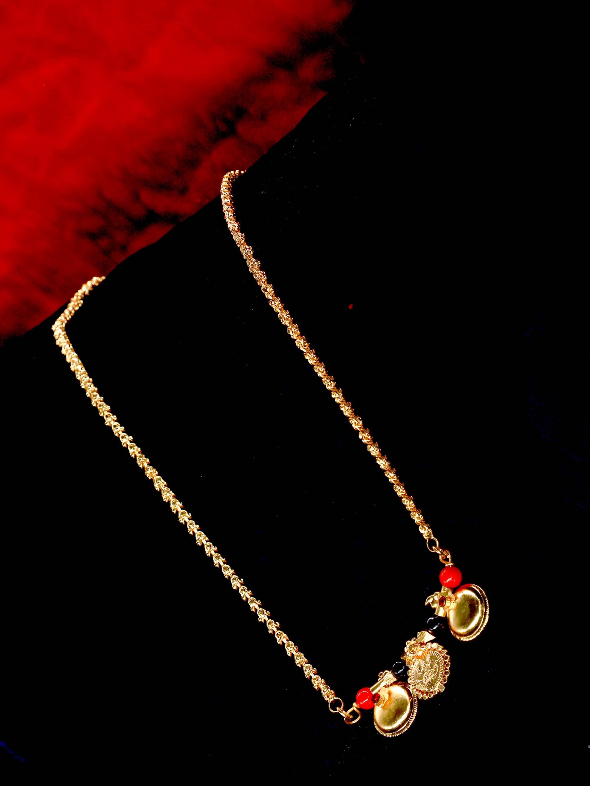 H M PRODUCT Golden Mangalsutra ( Pack of 1 )